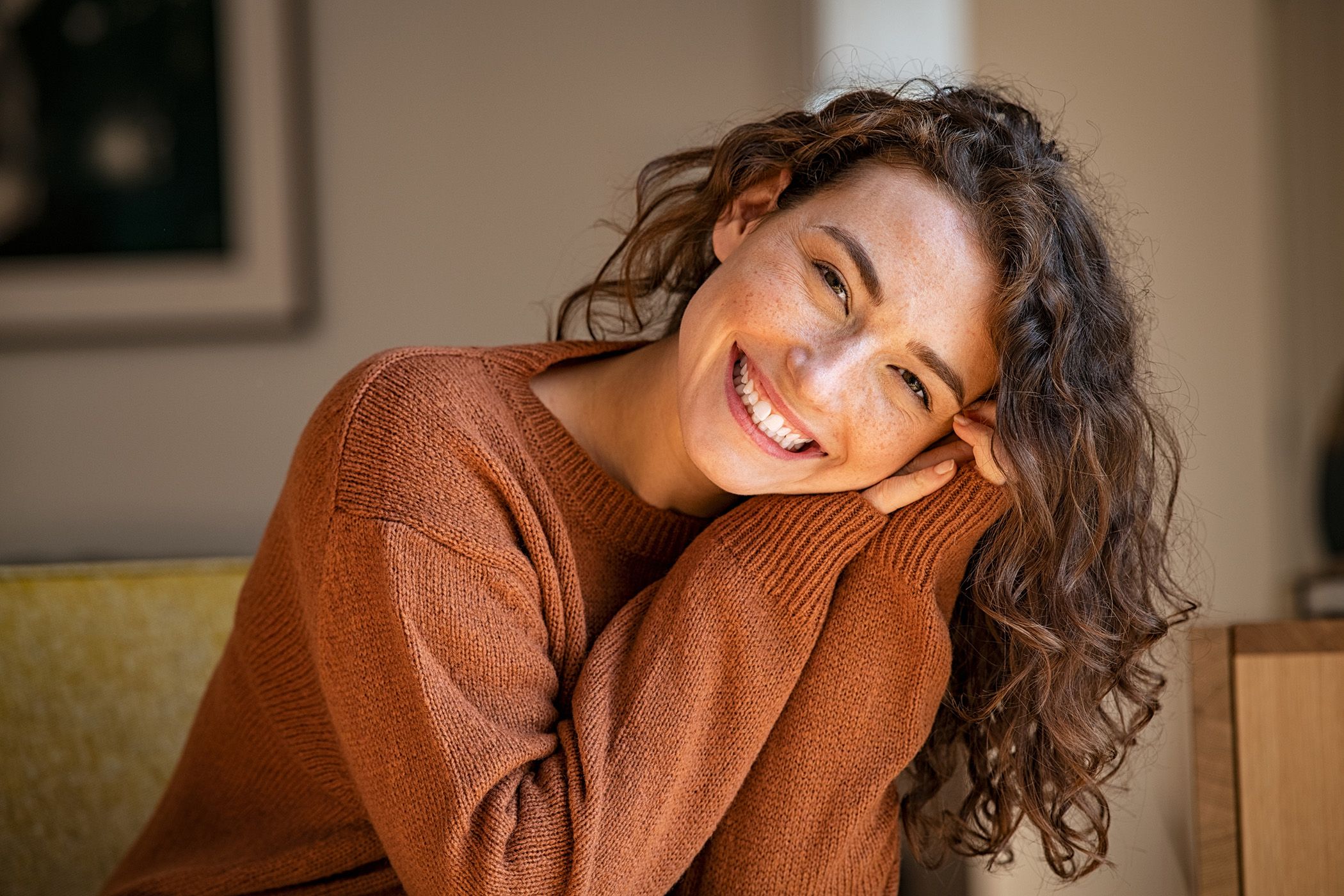 Smiling patient at Commercial Road Dental